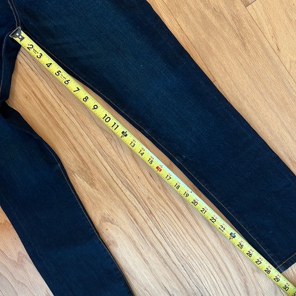Lucky Brand Dark Wash Richmond Authentic Skinny Jeans Size 16 NWT inseam 29 - Picture 2 of 16